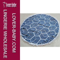 Large Round Beach Towel with Fringe (L38353)